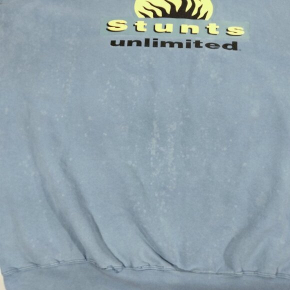 Vtg 80s 90s STUNTS UNLIMITED Elite Hollywood Stunt Man Shirt M Film Movie Action - Picture 5 of 12
